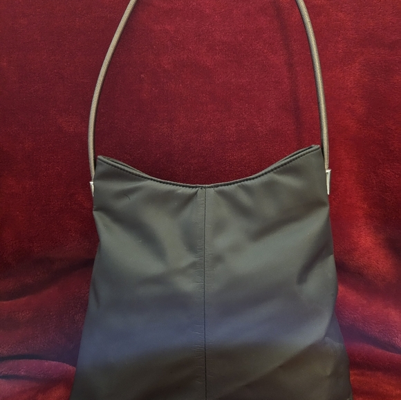 INC Gray Shoulder Bag with Silver Metal Shoulder Strap - Picture 6 of 16
